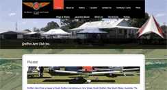 Desktop Screenshot of graftonaeroclub.com